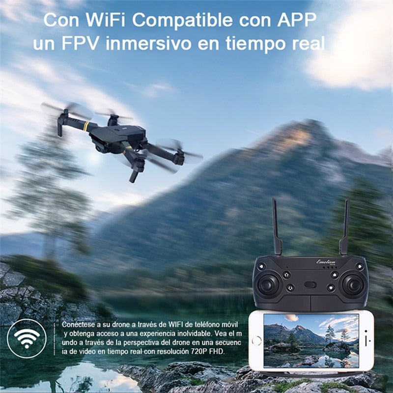 Flydron Dron 998 PRO |Con Camara Full Hd 4k + BATERIA EXTRA